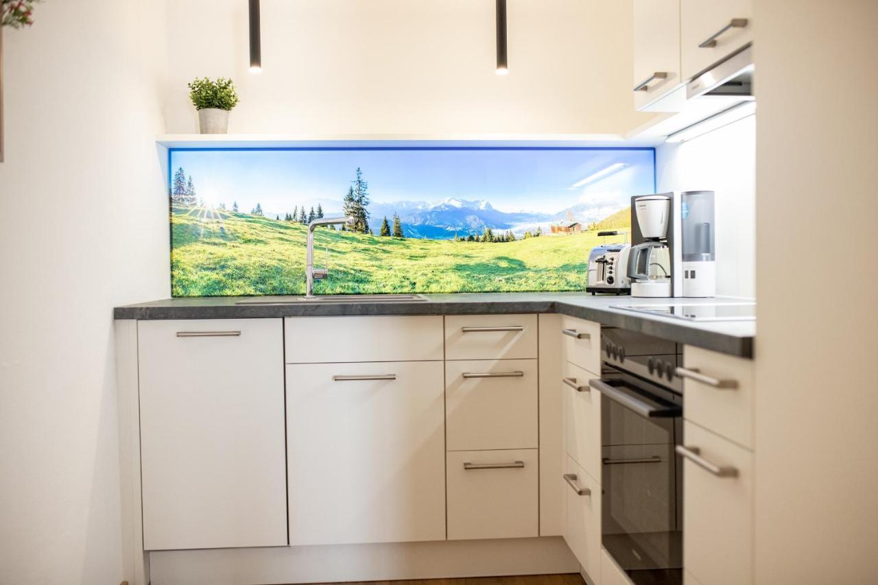 Gluecksgriff Daire Garmisch-Partenkirchen Dış mekan fotoğraf
